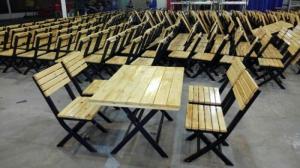 Bàn ghế gỗ giá rẻ HGH 02