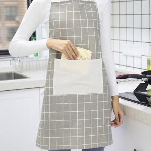 Tạp dề vải caro
