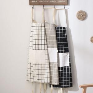 Tạp dề vải caro