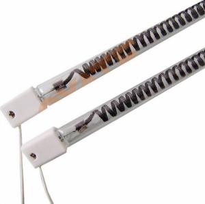 Bóng đèn sấy công nghiệp halogen, thạch anh nhiệt độ cao, uốn mica