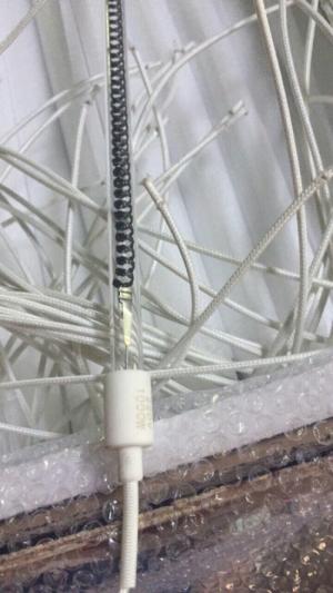 Bóng đèn sấy công nghiệp halogen, thạch anh nhiệt độ cao, uốn mica
