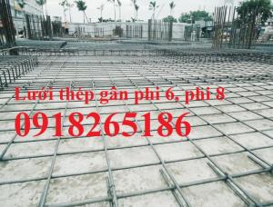 Thép hàn phi 8 dạng gân ô 200x200 giao hàng sớm nhất mới 100%