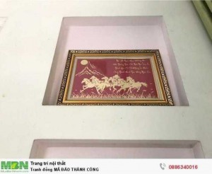 Tranh đồng MÃ ĐÁO THÀNH CÔNG