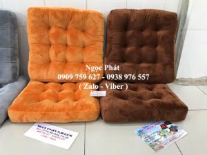 Nệm Ngồi Bệt 45x45cm Giá Rẻ. Nệm ngồi gòn. Đệm ngồi, đệm ngồi bệt. Gối tựa lưng. Gối Tựa Sofa.