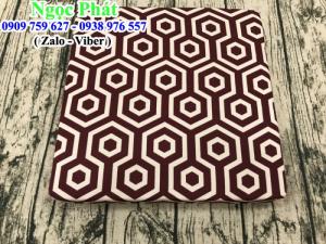 Nệm ngồi bệt 40x40x5cm, nệm lót ngồi phong cách Nhật. Đệm ngồi Vải In Chuyển Nhiệt