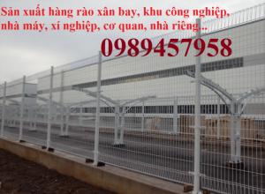 Lắp đặt hàng rào thép sơn tĩnh điện giá rẻ, đẹp, an toàn