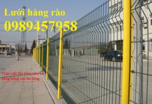 Hàng rào thép sơn tĩnh điện với màu sắc theo yêu cầu