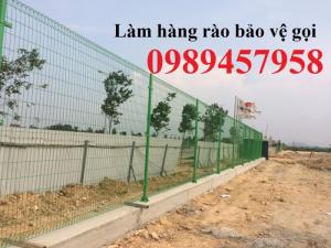 Sản xuất Hàng rào lưới thép - Hàng rào mạ kẽm - Hàng rào vườn
