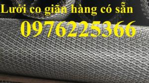 Lưới mắt cáo mạ kẽm, lưới kéo giãn mạ kẽm
