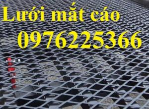 Lưới mắt cáo mạ kẽm, lưới kéo giãn mạ kẽm