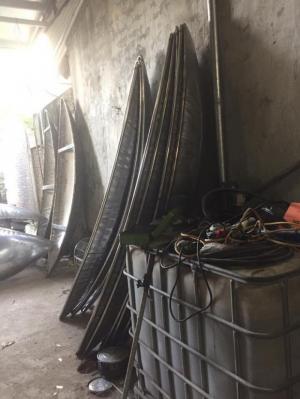 THUYỀN INOX 1 TẤM, THUYỀN TÔN NGUYÊN TẤM, THUYỀN ĐÁNH CÁ CÔNG NGHỆ MỚI