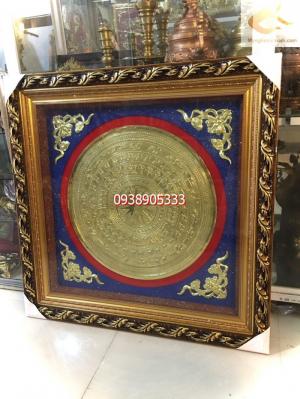 Tranh mặt trống đông kt 1m