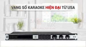 Vang số JBL KX 180 sản phẩm mới nhất năm 2019 được trang bị bộ xử lý tín hiệu kỹ thuật số cao cấp, không bao giờ hú rít micro.