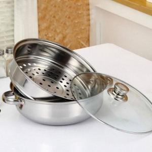Nồi hấp inox 2 tầng Happycall ( 28cm )