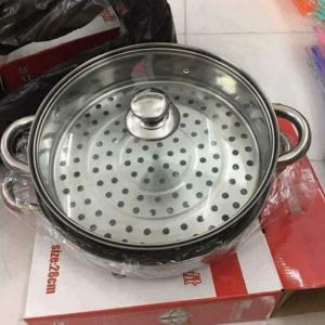 Nồi hấp inox 2 tầng Happycall ( 28cm )