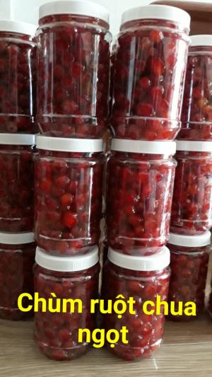 Hủ 500gr Mứt chùm ruột chua ngọt hoặc lắc muối ớt thơm ngon - Food by Mama
