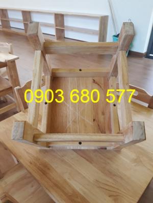 Cung cấp bàn ghế GỖ cho các bé mầm non giá cực RẺ