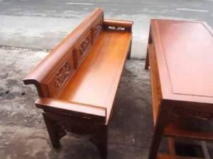 Bộ Bàn Ghế Trường Kỷ Gỗ Gụ