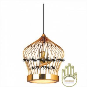 đèn lồng chim trang trí quán cà phê