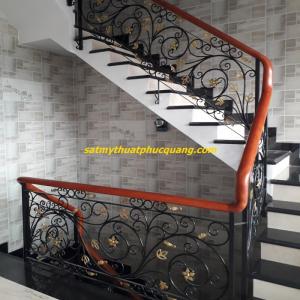 Lan can cầu thang sắt đẹp - Uy tín chất lượng