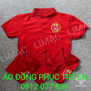 áo trường mẫu giáo màu đỏ