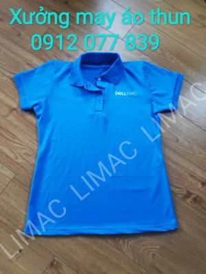 áo đồng phục công ty màu xanh