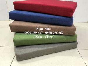 Nệm ngồi bệt. Nệm ngồi Vải Bố Sofa .Đệm ngồi. Nệm ngồi - Gối Tựa Lưng- Bàn Ghế Cafe Ngọc Phát