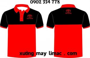 áo thun toyota làm quà tặng giá rẻ