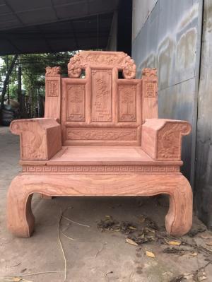 Bộ bàn ghế như ý voi hộp chân vanh
