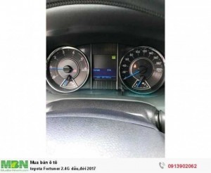 toyota Fortuner 2.4G dầu,đời 2017