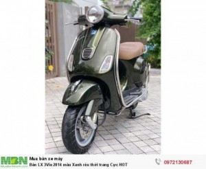 Bán LX 3Vie 2014 màu Xanh rêu thời trang Cực HOT