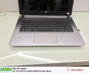 HP 15-AC146TU i3.5005U RAM 4GB HDD 500GB