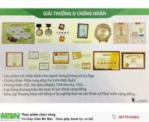 Trà Giúp Giảm Mỡ Máu - Tiens giúp thanh lọc cơ thể