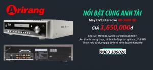 Đầu karaoke Arirang AR-3600 HD tại , Điện Máy Hải số 41 Lê Văn Ninh, P Linh Tây Chợ Thủ Đức bán đầu karaoke Arirang AR-3600 HD hạ giá bất giờ chỉ còn 1650K/ bộ và còn khuyến mãi thêm 2 micro Arirang 3.6C chính hãng