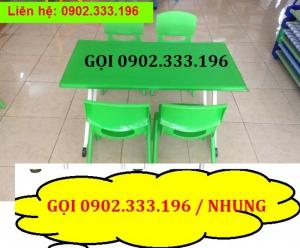 bàn nhựa ghế nhựa giá sỉ, bàn nhựa mầm non rẻ nhất tại tphcm