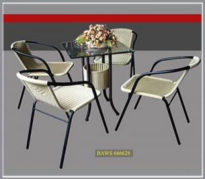 bàn ghế cafe sân vườn HGH893