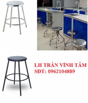Bên cty em bán các loai ghế sắt, inox xoay, inox thủy lực phục vụ cho phòng thí nghiệm