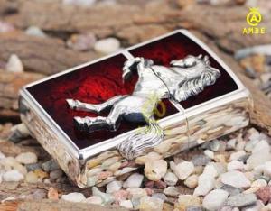 Bật lửa Zippo Emblem bạch mã ZBT-5-3G