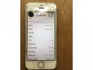 iPhone 5s chạy iOS 7.1
