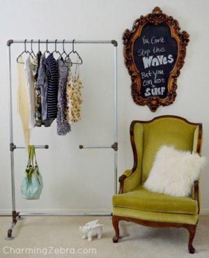 Bàn ghế ống nước trang trí lắp ráp