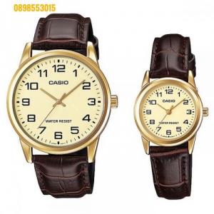Đồng hồ nữ dây da - Đồng hồ nữ - Đồng hồ CASIO LTP - V001GL - 9BUDF