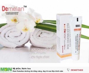 Kem Demelan dưỡng da trắng sáng, duy trì sau liệu trình nám