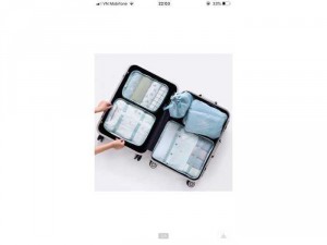 set 6 túi đựng đồ trong vali du lịch