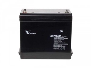 Ác Qui Vision 12v55Ah chính hãng bền đẹp