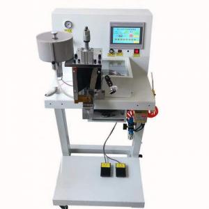 - Máy đóng cườm ngọc trai hai đầu phù hợp cho ngành sản xuất quần áo, giày dép,túi da, trang sức thủ công và các sản phẩm khác.