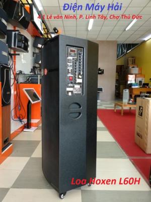 Loa kéo Hoxen L60H (4 tấc x 2 Bass thùng gỗ) công suất đến 800W