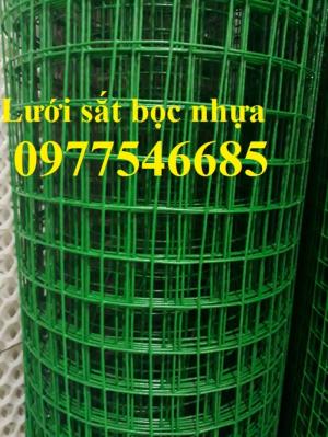 lưới sắt bọc nhựa ô 50x50