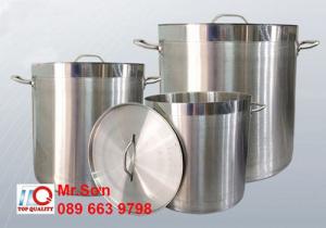 Nồi inox công nghiệp 304 dung tích lớn 100 lít