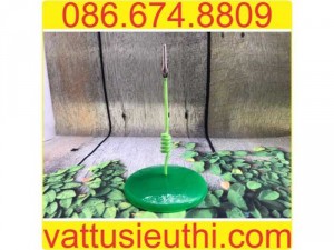 wobbler để bàn đế nhựa, chân đế quảng cáo, kẹp lò xo