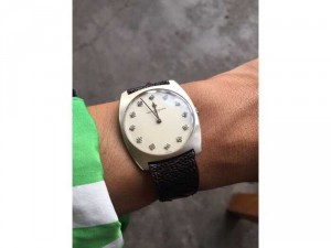 Đồng hồ vacheron constantin vàng trắng 18k hột xoàn(zin)